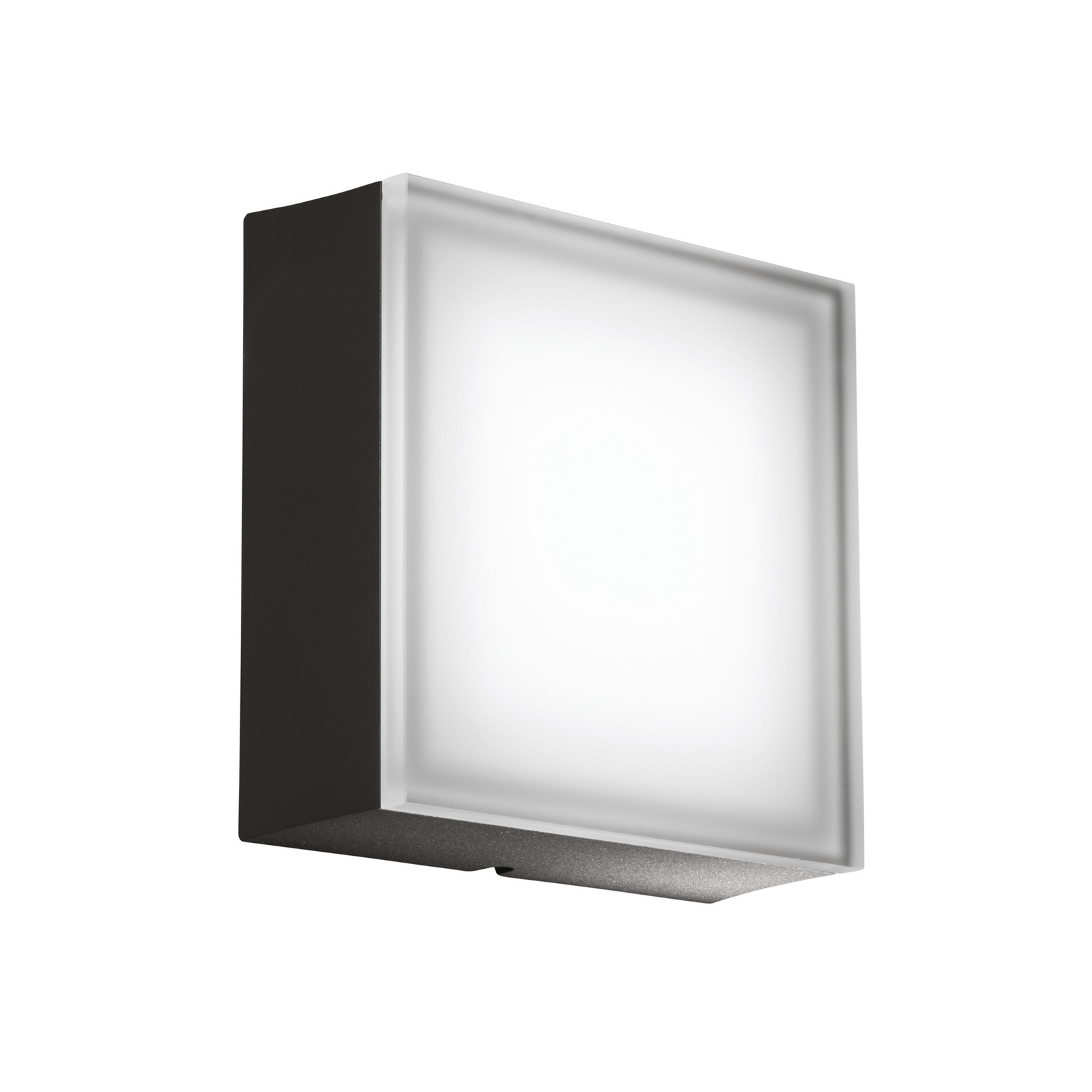 LED lauko sieninis šviestuvas 1426 grafitas 20 x 20 cm